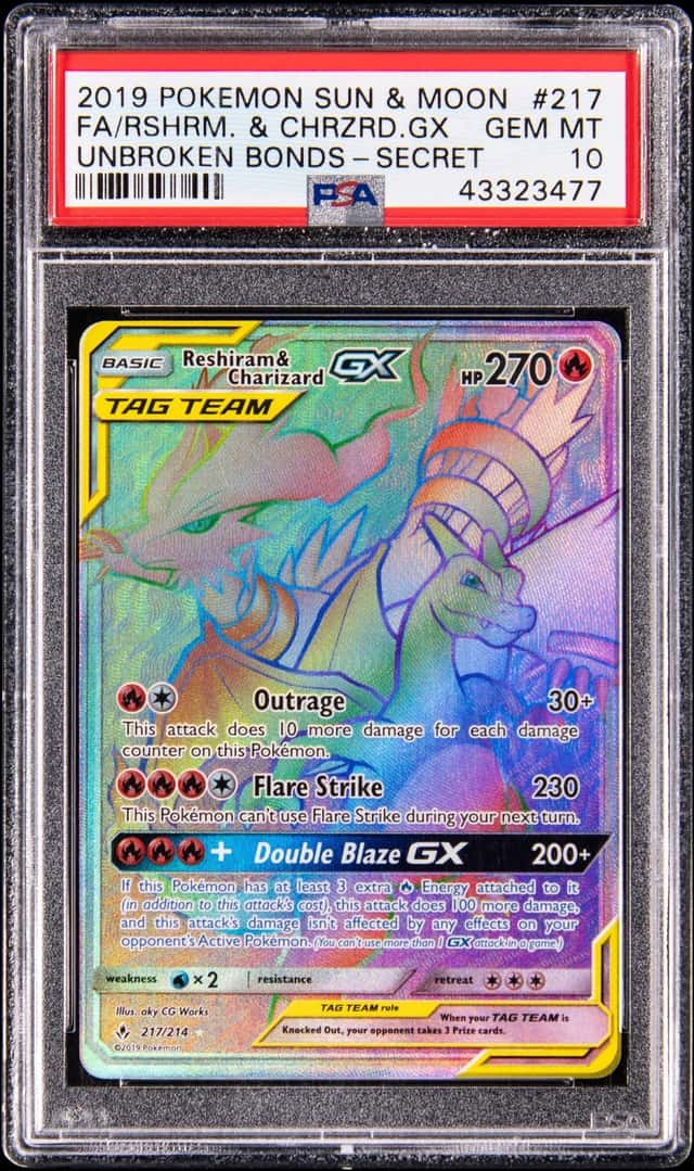 Reshiram & Charizard GX
