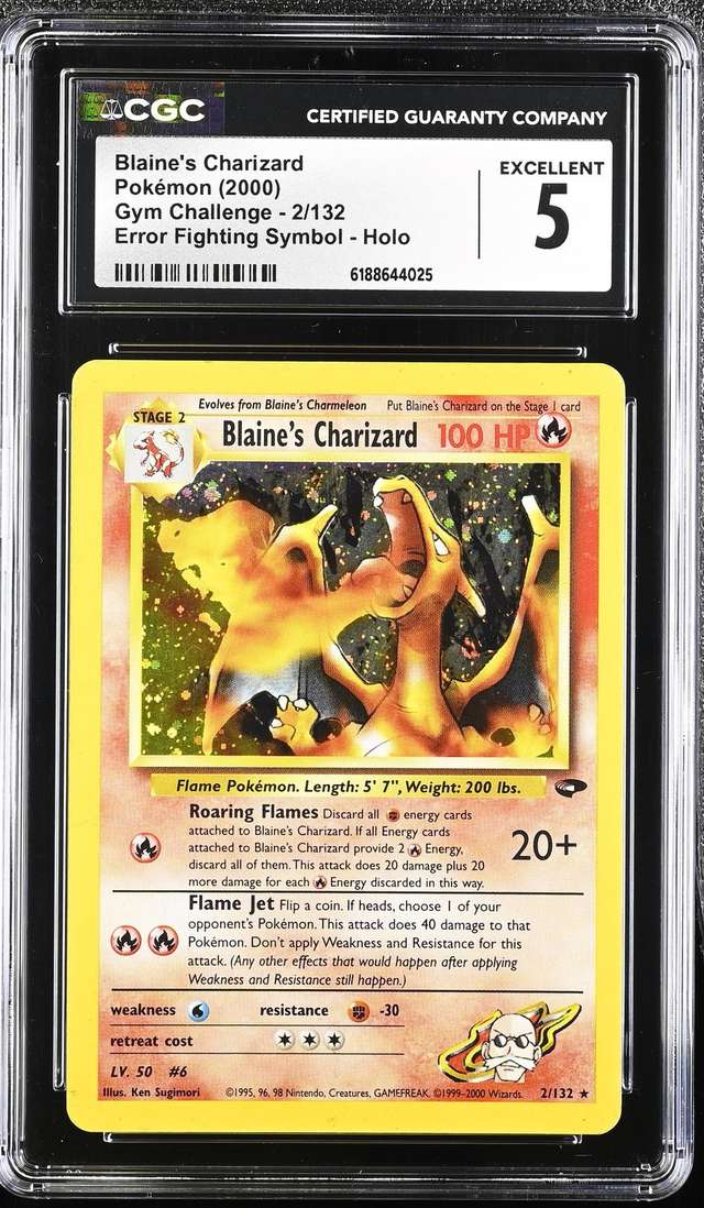 BLAINE'S CHARIZARD