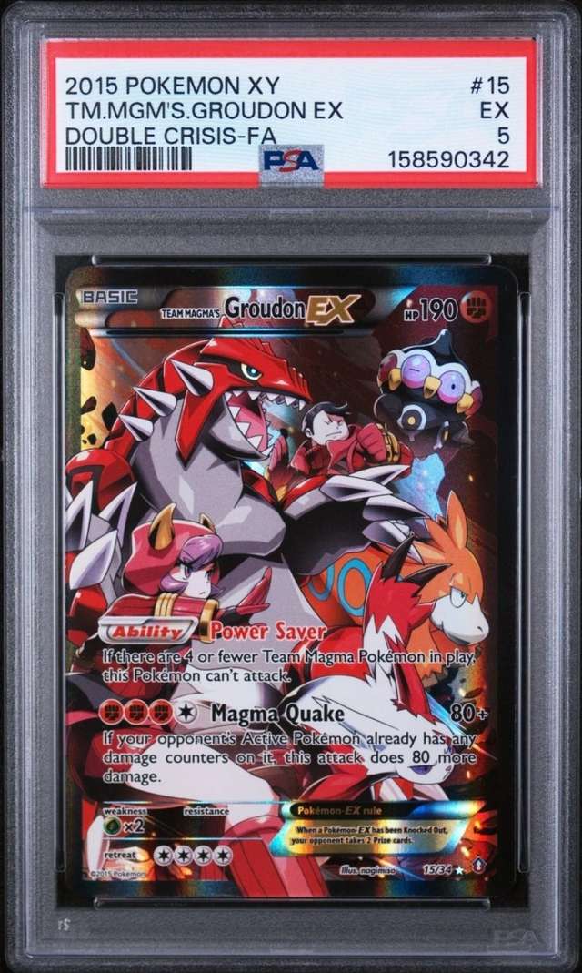 Team Magma's Groudon EX