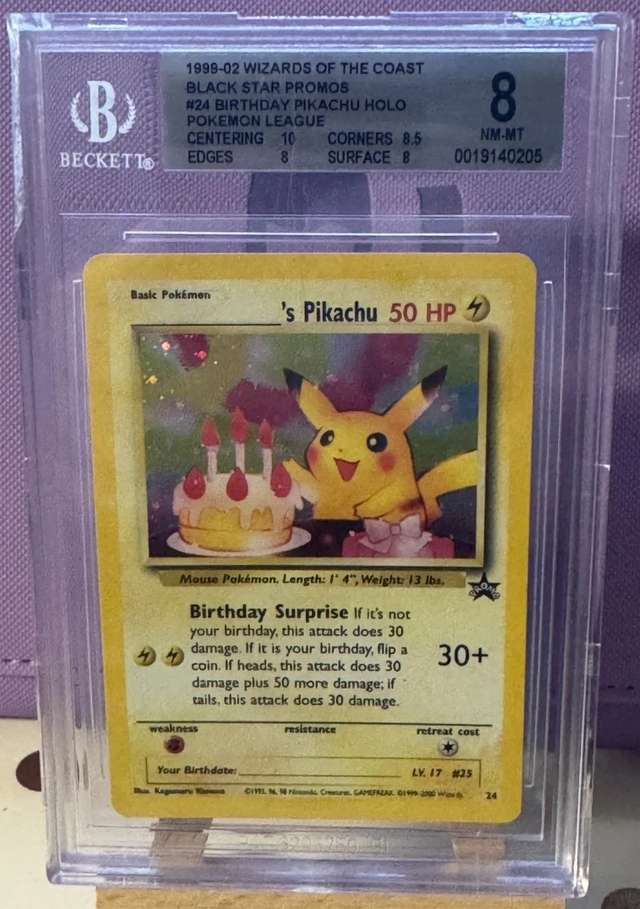 BIRTHDAY PIKACHU