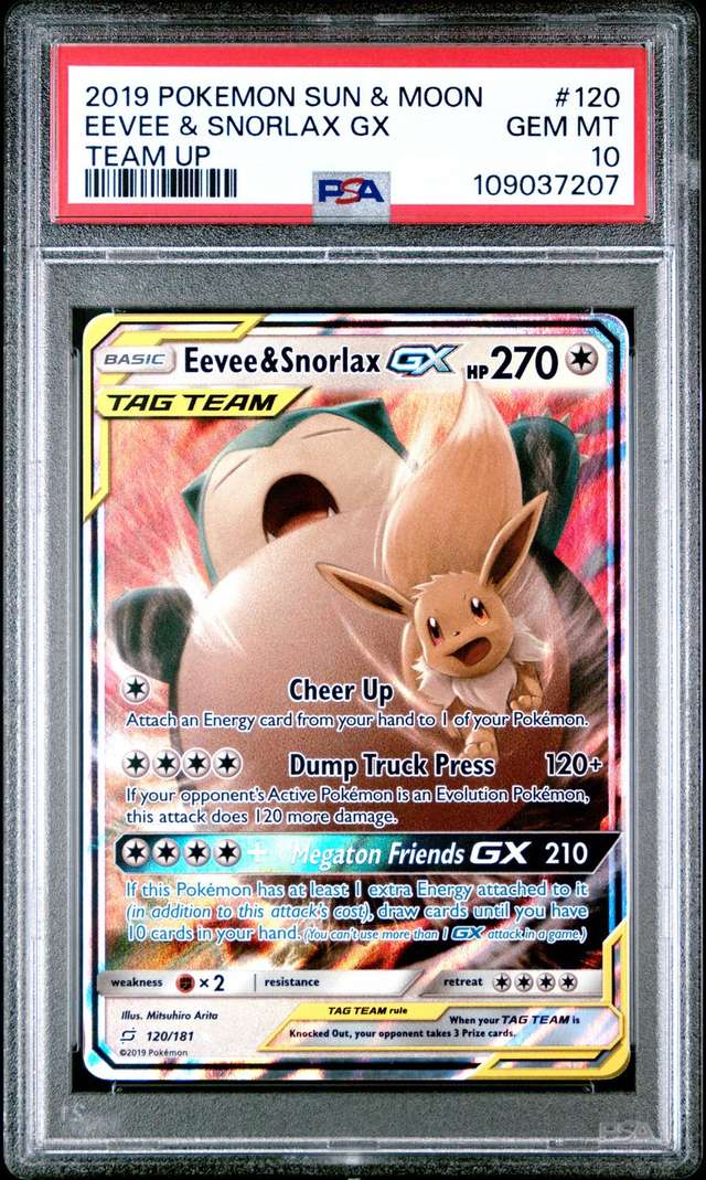 Eevee & Snorlax GX