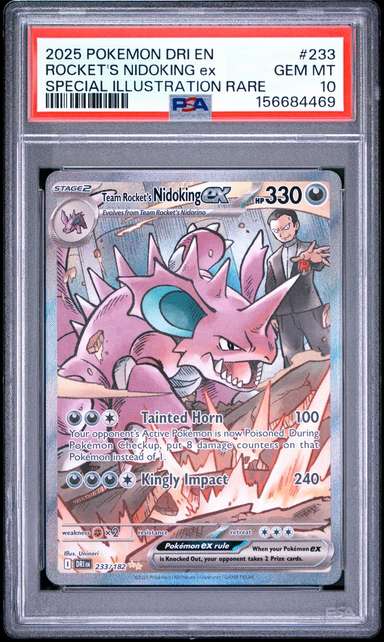 ROCKET'S NIDOKING ex