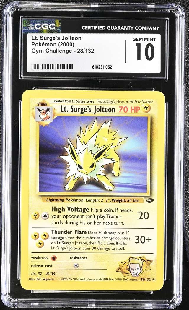 LT. SURGE'S JOLTEON
