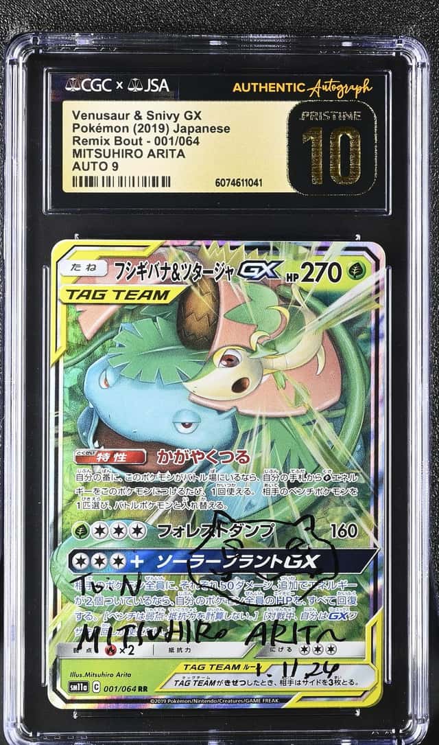 Venusaur & Snivy GX