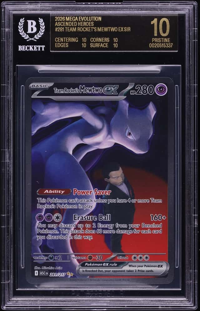 ROCKET'S MEWTWO ex