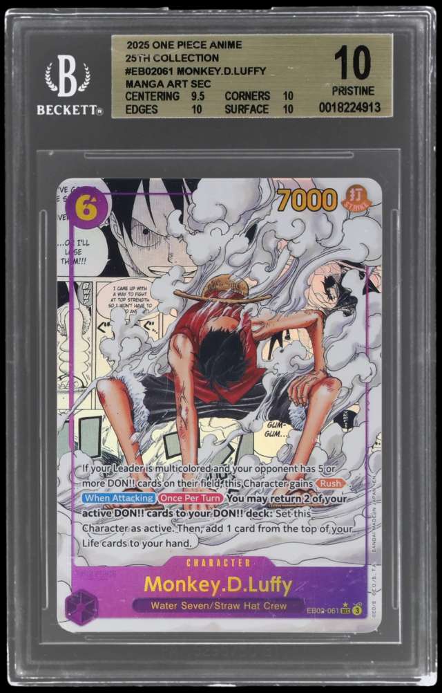 Monkey.D.Luffy MANGA ART SEC