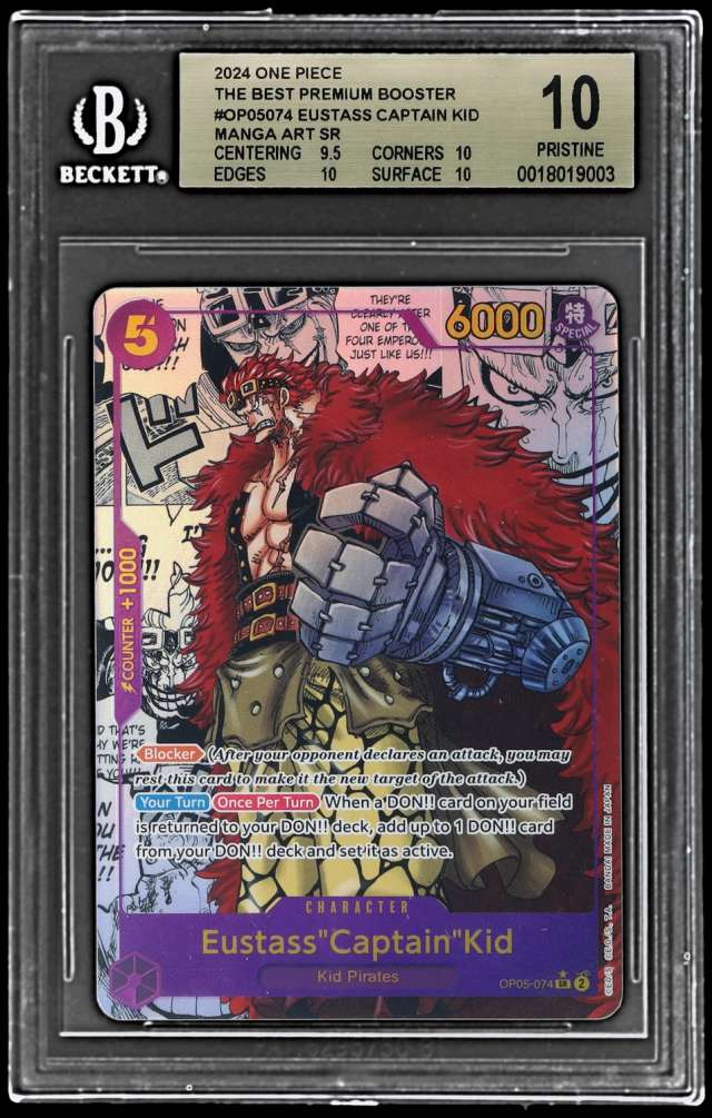Eustass"Captain"Kid MANGA ART SR