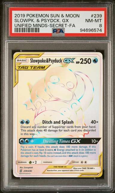 Slowpoke & Psyduck GX