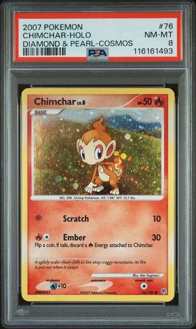 Chimchar Lv.8
