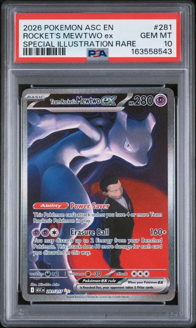 ROCKET'S MEWTWO ex