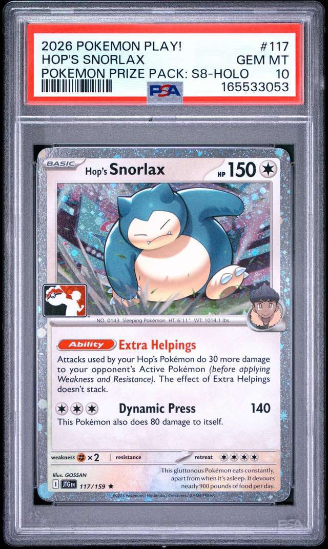 Hop's Snorlax