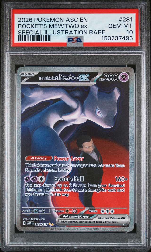 ROCKET'S MEWTWO ex
