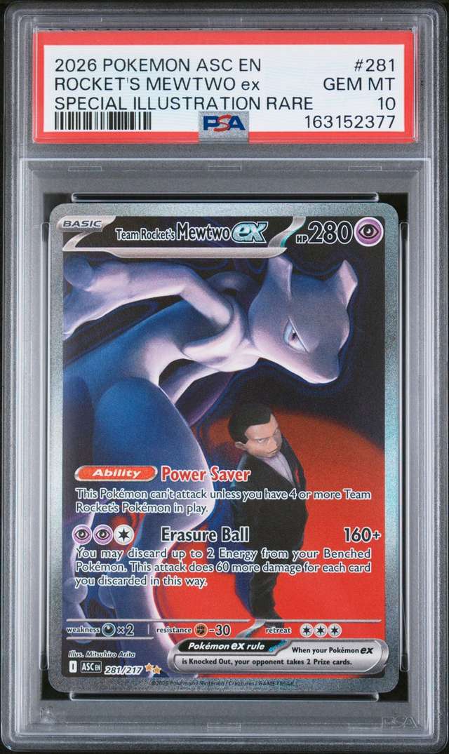 ROCKET'S MEWTWO ex
