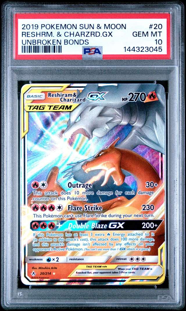 Reshiram & Charizard GX