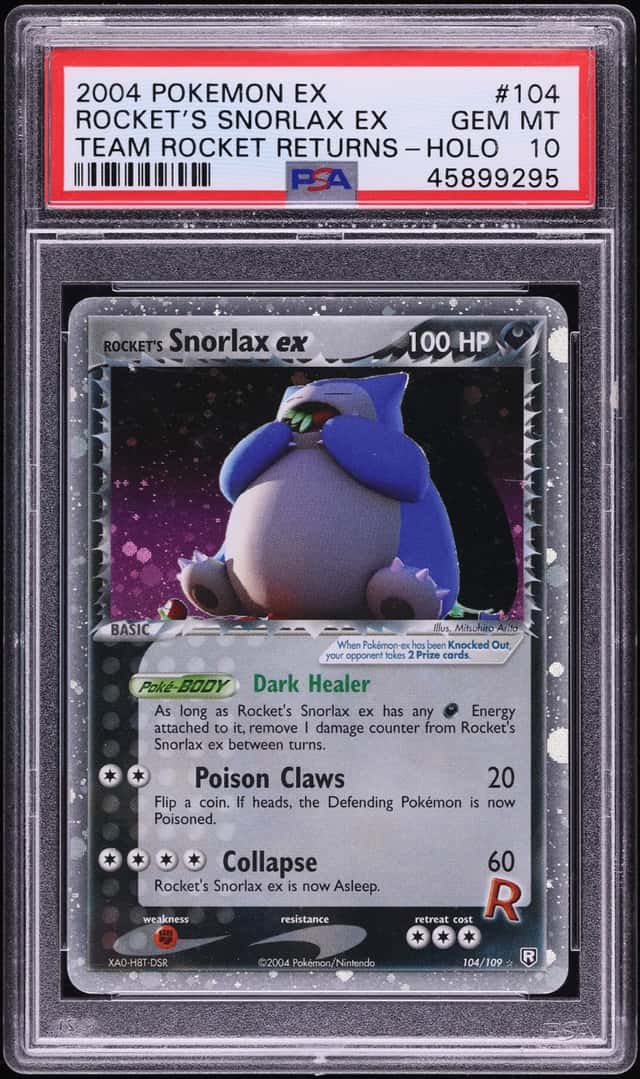 Rocket's Snorlax EX