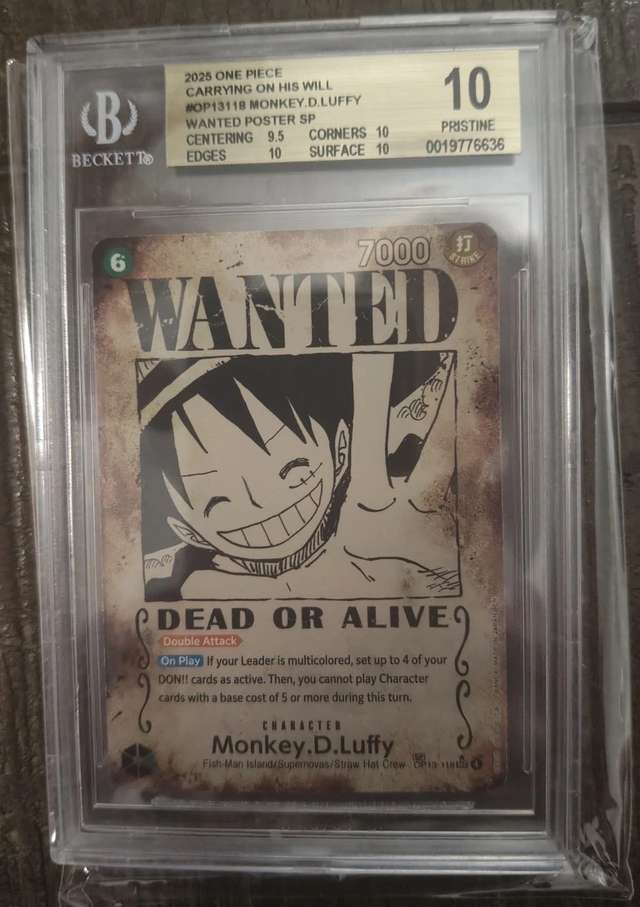 Monkey.D.Luffy WANTED POSTER SP