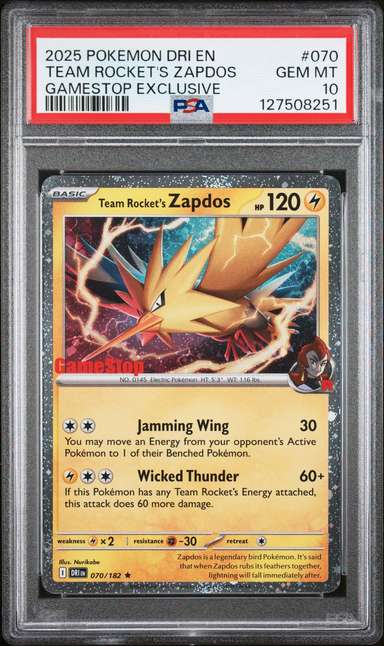 Team Rocket's Zapdos
