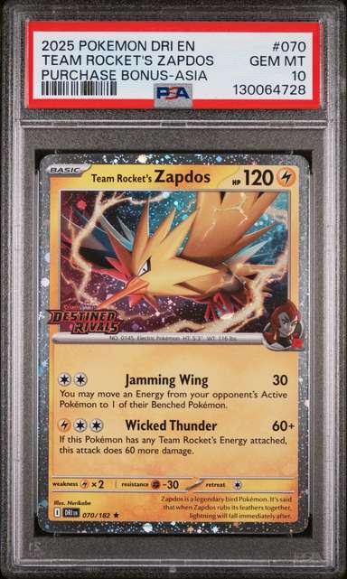 Team Rocket's Zapdos