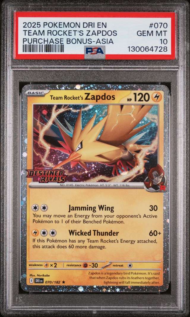 Team Rocket's Zapdos