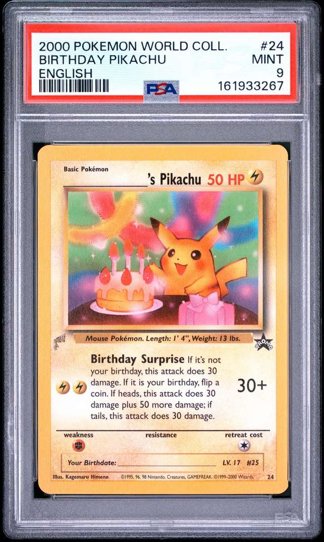 BIRTHDAY PIKACHU