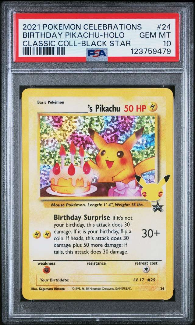 Birthday Pikachu