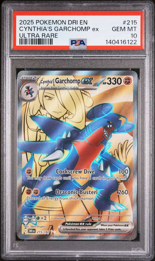 CYNTHIA'S GARCHOMP ex