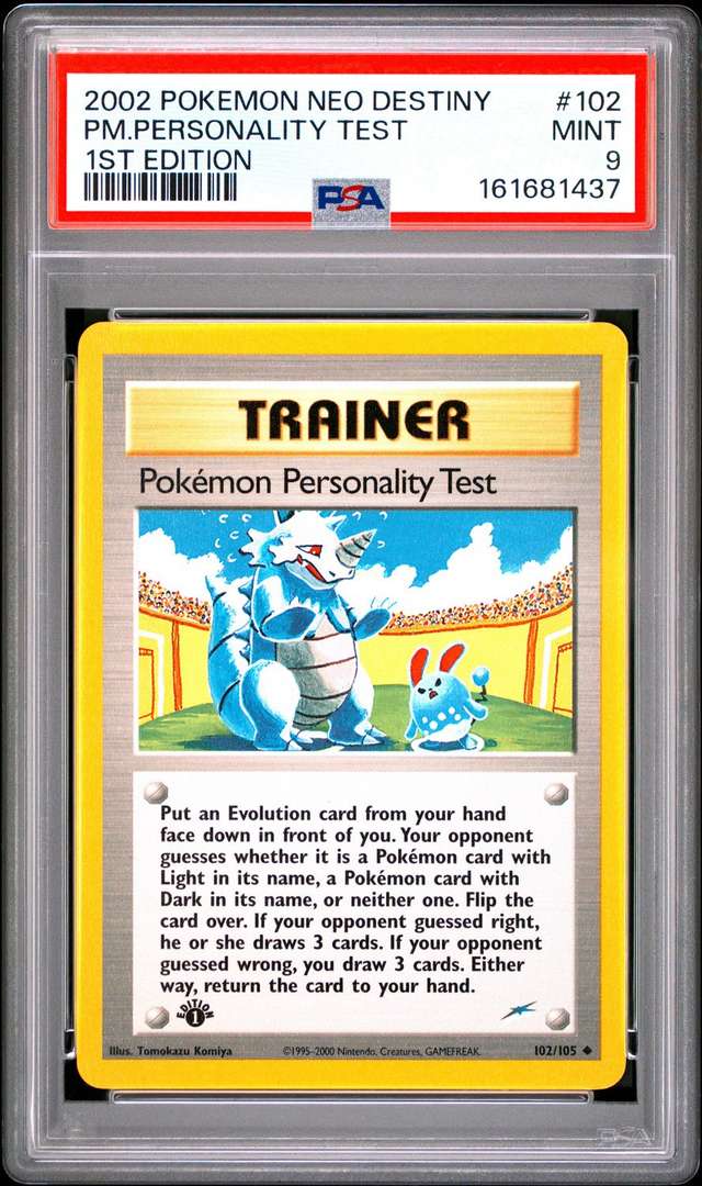 Pokemon Personality Test
