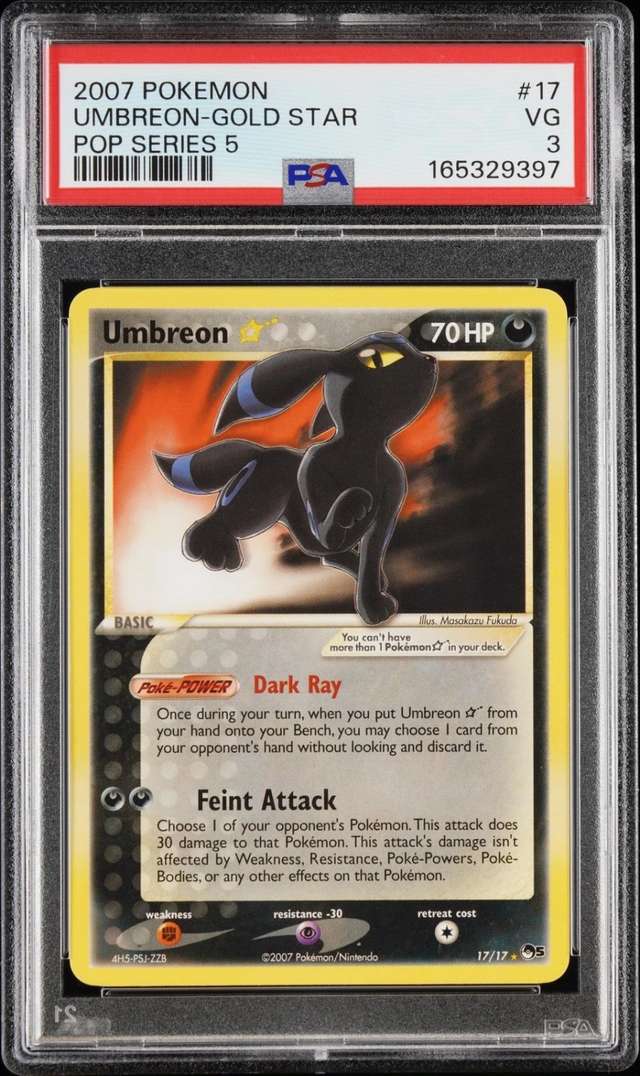 UMBREON-GOLD STAR