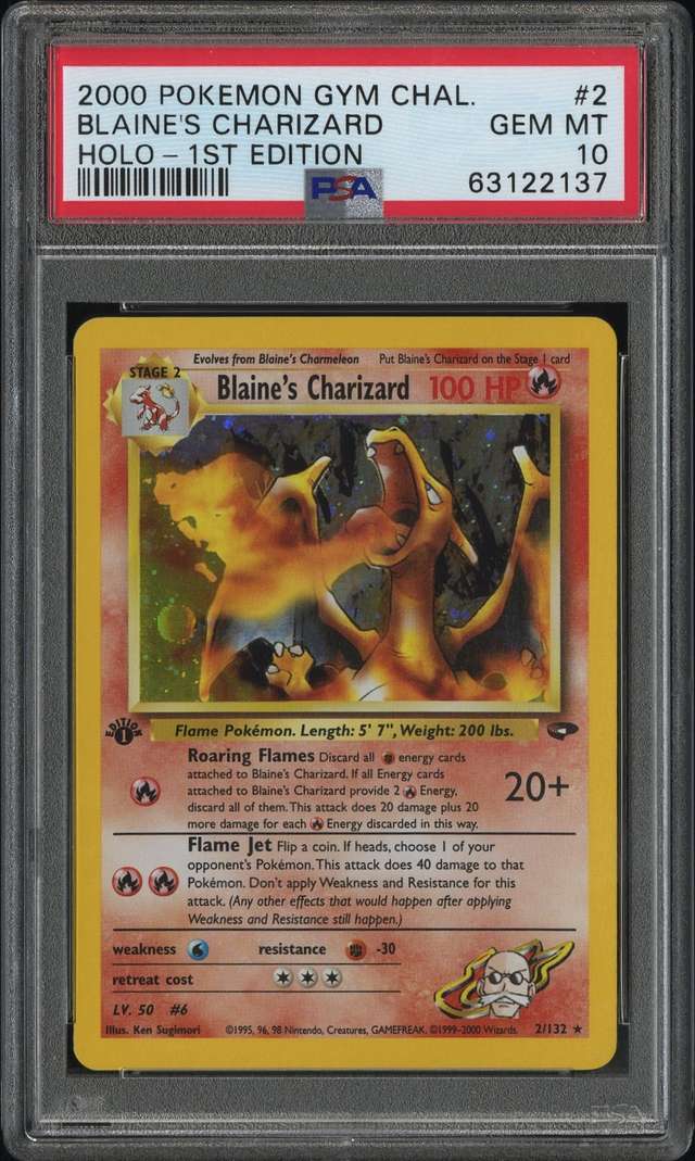 BLAINE'S CHARIZARD
