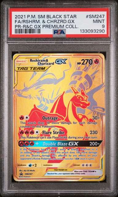 Reshiram & Charizard GX