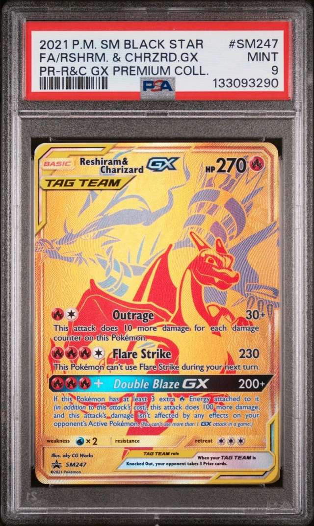 Reshiram & Charizard GX