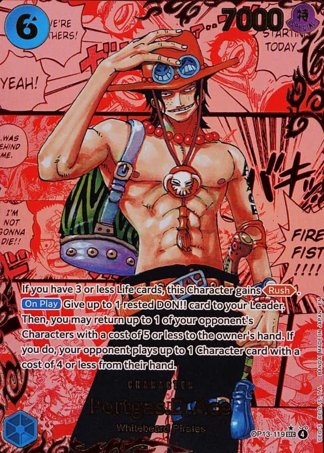 Op Red Manga Art