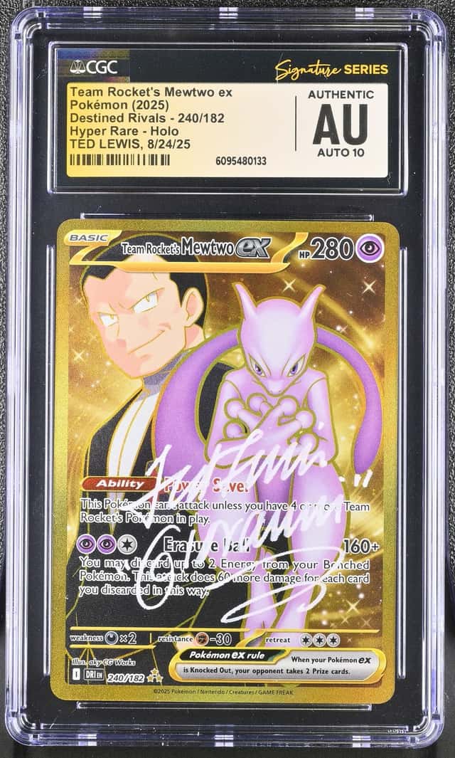 ROCKET'S MEWTWO ex