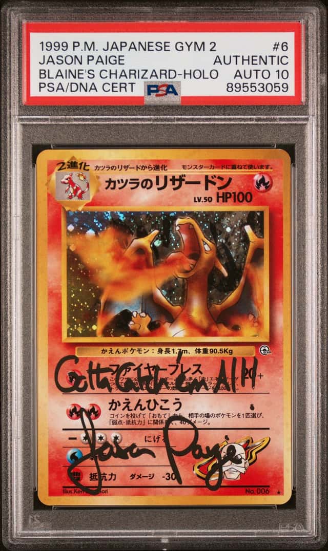 Blaine's Charizard