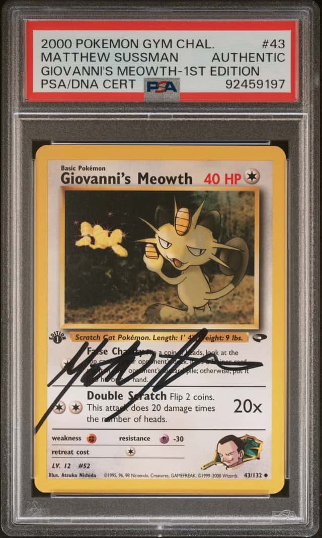 Giovanni's Meowth