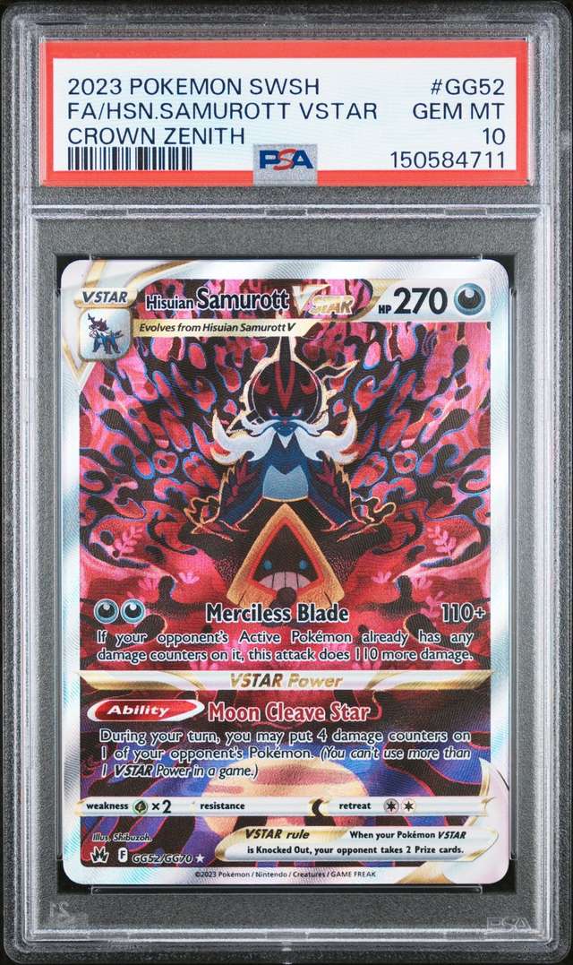 Hisuian Samurott VSTAR