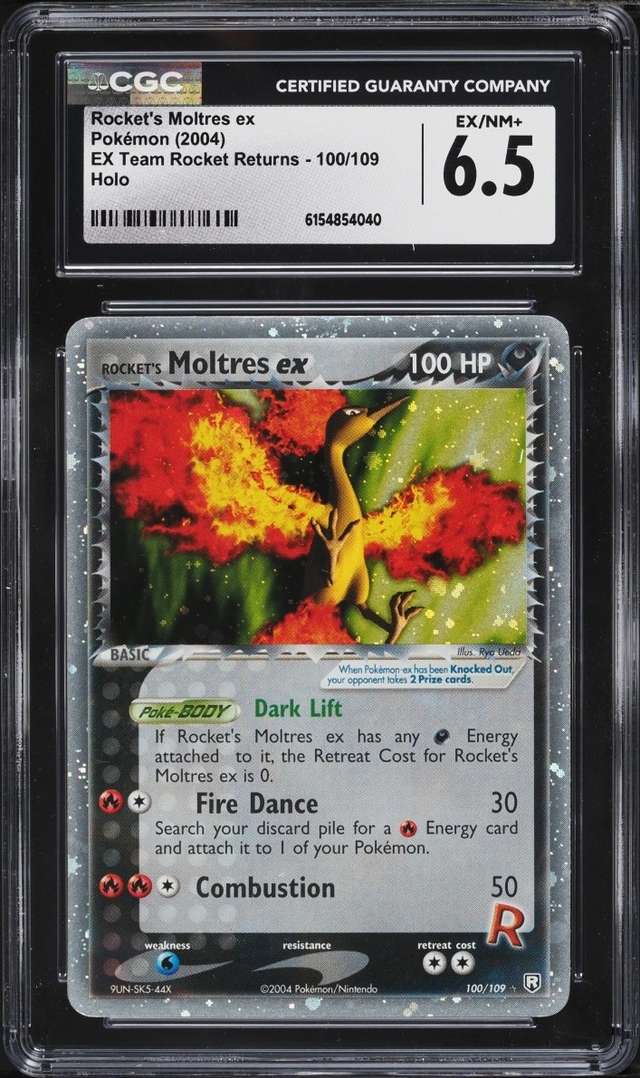Rocket's Moltres EX