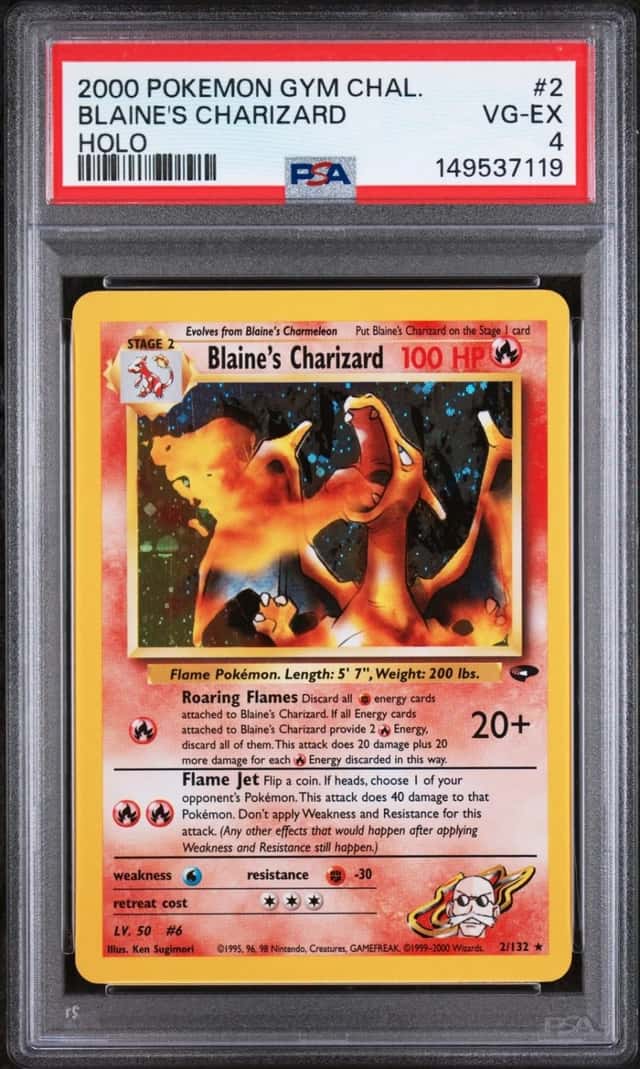BLAINE'S CHARIZARD
