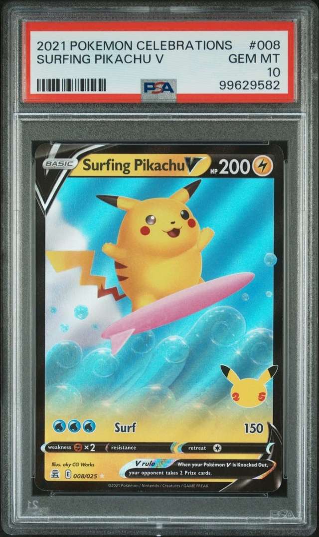 Surfing Pikachu V