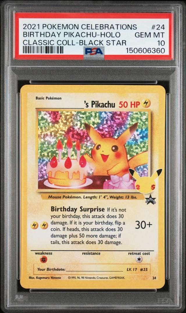 Birthday Pikachu