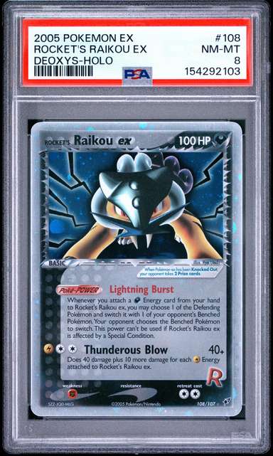 Rocket's Raikou ex