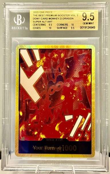 DON!! Card (Monkey.D.Dragon) SUPER ALT ART