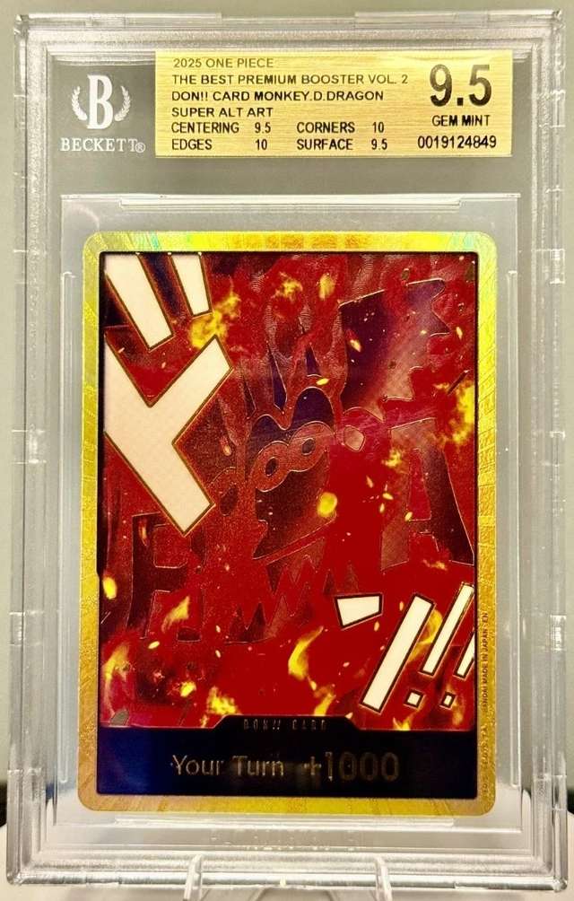 DON!! Card (Monkey.D.Dragon) SUPER ALT ART