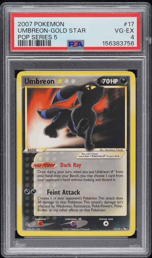 UMBREON-GOLD STAR
