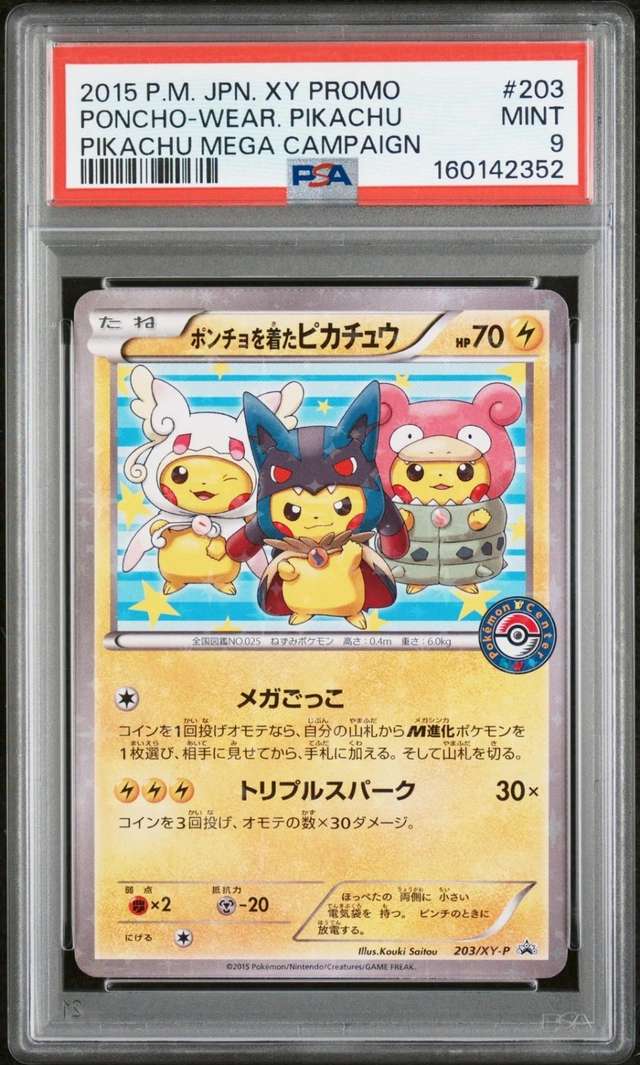 Poncho-Wear Pikachu