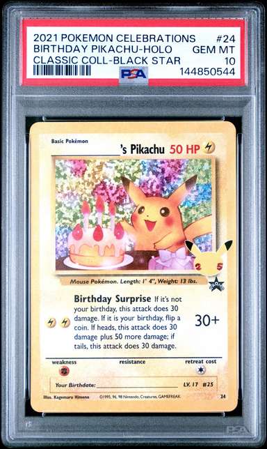 Birthday Pikachu