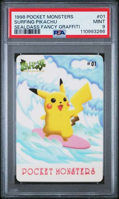 Surfing Pikachu