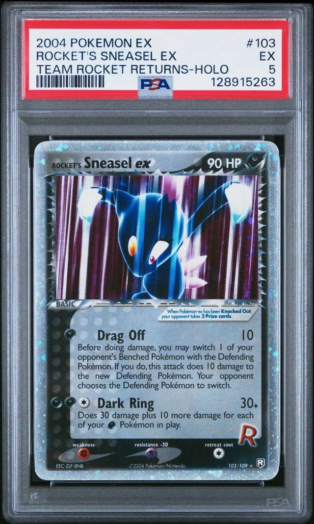 Rocket's Sneasel EX