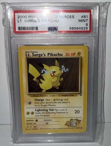 Lt. Surge's Pikachu