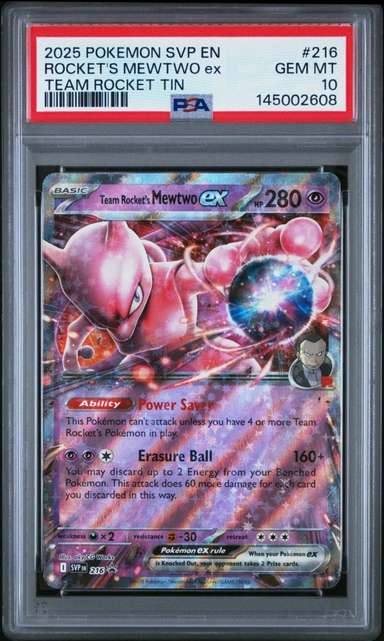 ROCKET'S MEWTWO ex